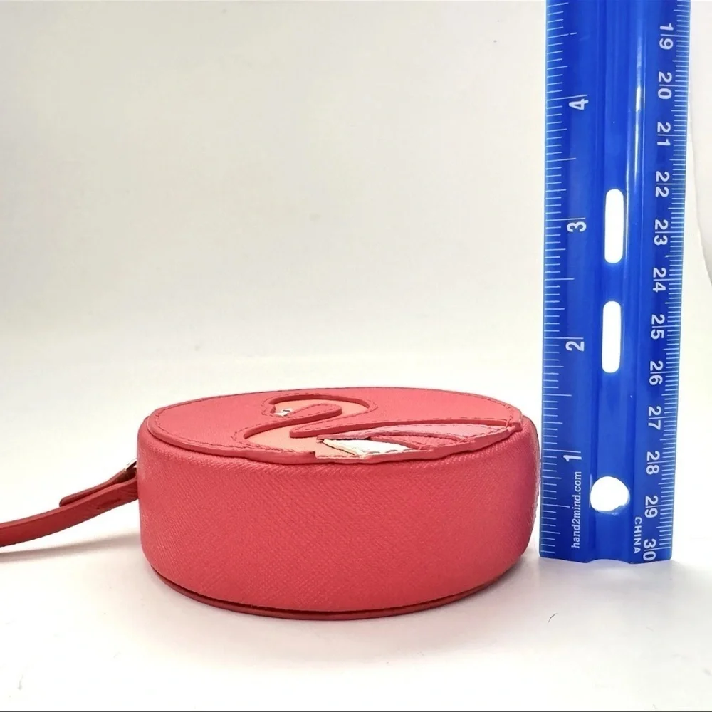 Kate Spade New York Take A Walk On The Wild Side Flamingo Coin Bag Purse Pouch